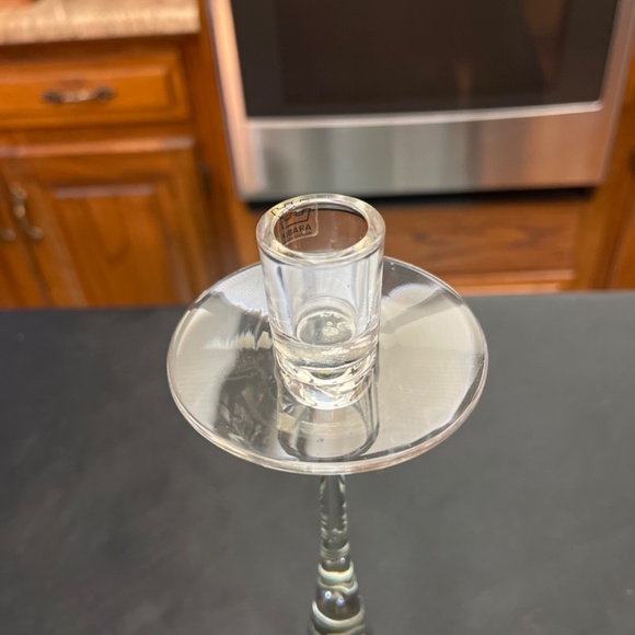 Vintage Arabia of Finland Nuutajarvi Aurora Chrystal Candlestick. 1974. - Picture 2 of 10